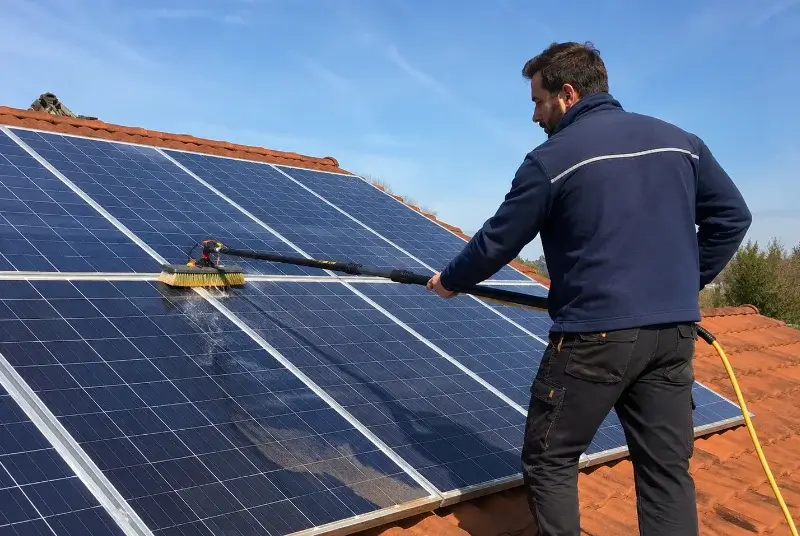Nettoyage et entretien de panneaux solaires à la Roque-sur-Pernes